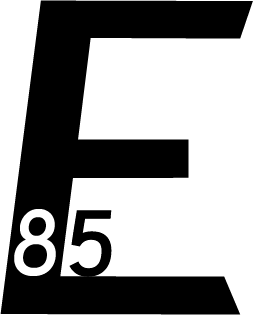 E85 logo