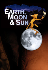 Earth Moon Sun Poster